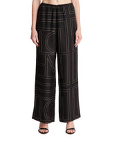 Pantaloni Monogramma Neri | PDP | Antonia