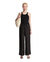 Pantaloni Monogramma Neri | PDP | Antonia