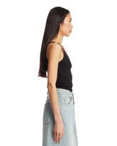Black Knit Tank Top | PDP | Antonia