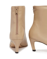 Stivaletti In Pelle Beige | PDP | Antonia