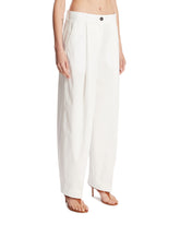 Pantaloni In Cotone Bianchi | PDP | Antonia