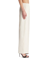 White Monogram Trousers | PDP | Antonia