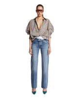 Multicolor Checked Cotton Shirt | PDP | Antonia