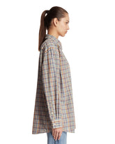 Multicolor Checked Cotton Shirt | PDP | Antonia