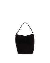 Brown Suede Belted Bag | PDP | Antonia