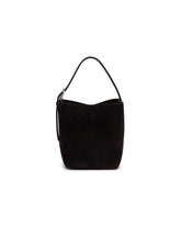 Brown Suede Belted Bag | PDP | Antonia