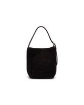 Brown Suede Belted Bag | PDP | Antonia