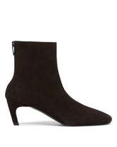 Stivaletti In Suede Marroni | PDP | Antonia