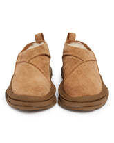 Brown Classic Micro Distort Boots | PDP | Antonia