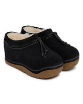 Black Buckled Clogs | PDP | Antonia