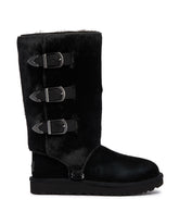 Black Classic Tall Western Boots | PDP | Antonia