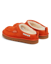 UGG x JW Anderson Orange Loafer Mules | PDP | Antonia