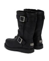 UGG x Willy Chavarria Biker Boots Neri | PDP | Antonia