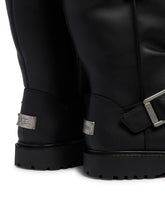 UGG x Willy Chavarria Biker Boots Neri | PDP | Antonia