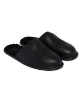 UGG x Willy Chavarria Black Hotel Slippers | PDP | Antonia