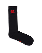 UGG x Willy Chavarria Black Logo Socks | PDP | Antonia