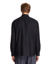 Overshirt In Cashmere E Seta Blu | PDP | Antonia