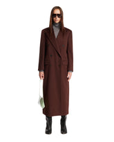 Burgundy Cashmere Coat | PDP | Antonia