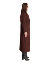 Burgundy Cashmere Coat | PDP | Antonia