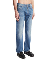 Blue Five-Pocket Jeans | PDP | Antonia