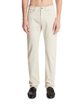 Beige Five-Pocket Jeans | PDP | Antonia