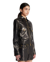 Black Leather Jacket | PDP | Antonia