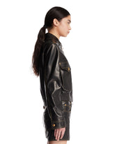 Black Leather Jacket | PDP | Antonia