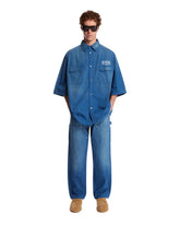 Overshirt OS SS Workwear Corcoran Blu | PDP | Antonia