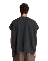 Black Hooligan Muscle Sweatshirt | PDP | Antonia