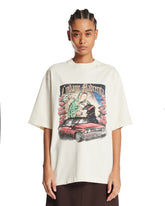 White Cotton Printed T-Shirt | PDP | Antonia