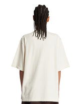 White Cotton Printed T-Shirt | PDP | Antonia