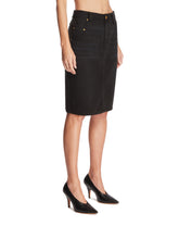 Black The Bad Girl Denim Skirt | PDP | Antonia