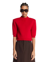 Red Chavela Wool Sweater | PDP | Antonia