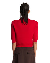 Red Chavela Wool Sweater | PDP | Antonia