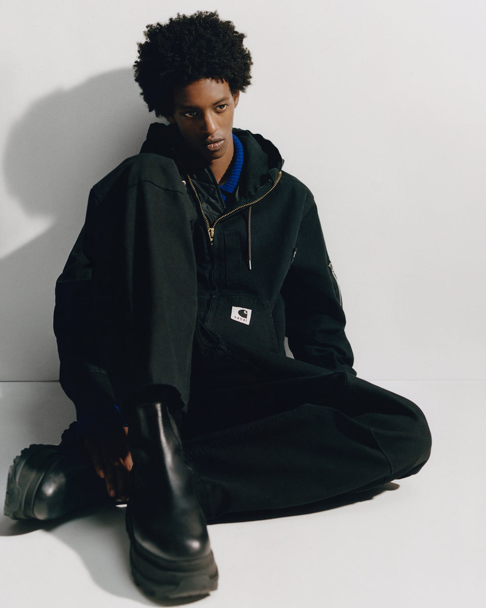 【新品未使用】sacai25aw cottonchino black size2 サイズ2 25AW sacai Cotton Chino Pants sacai サカイ 25SS／ Cotton