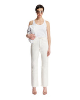 White Regular Fit Jeans - Women | PLP | dAgency