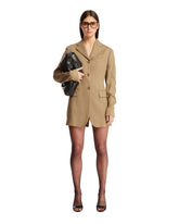 Beige Wool Blazer Dress - Women's jackets | PLP | dAgency