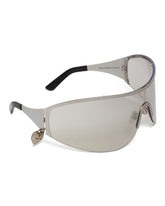 Gray Metal Frame Sunglasses | PDP | dAgency