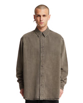 Gray Relaxed-fit Denim Shirt - New arrivals men's bags | PLP | dAgency