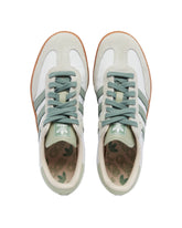 White and Green Samba Sneakers - Women's shoes | PLP | dAgency