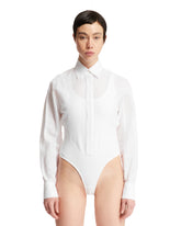 White Layer Body-Shirt - ALAIA | PLP | dAgency