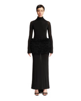 Black Frill Gown - Women's clothing | PLP | dAgency