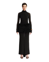 Black Frill Gown - ALAIA | PLP | dAgency