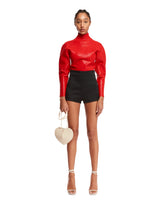 Red Constructed Top - Alaia women | PLP | dAgency