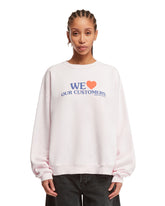 Love Our Customers Sweatshirt - ALEXANDER WANG WOMEN | PLP | dAgency