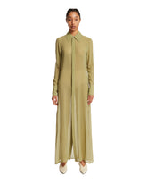 Green Lyocell Shirt Dress - Women's clothing | PLP | dAgency
