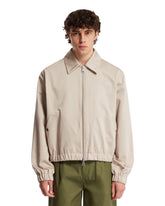 Beige Cotton Jacket - New arrivals men's clothing | PLP | dAgency