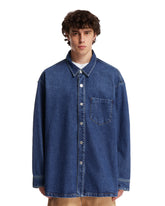 Blue Denim Ami De Coeur Shirt - New arrivals men's clothing | PLP | dAgency