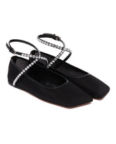 Ane Black Mesh Flats - Women's shoes | PLP | dAgency