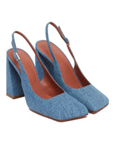 Denim Charlotte Sling Pumps - New arrivals women's shoes | PLP | dAgency